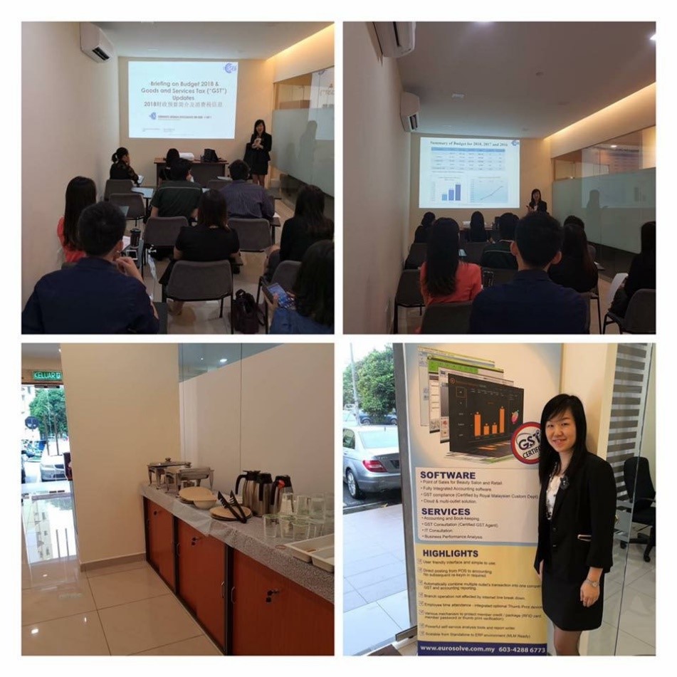 EBI's 2018 Budget & GST Training at EBI Training Centre