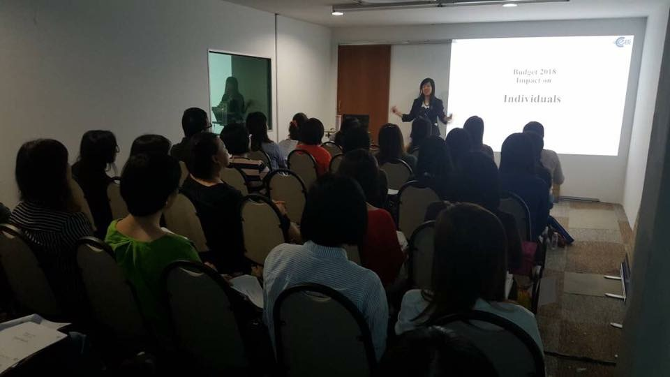 EBI's 2018 Budget & GST Training at EBASE Training Centre