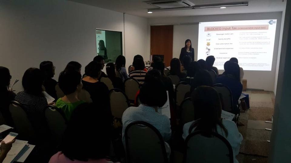 EBI's 2018 Budget & GST Training at EBASE Training Centre